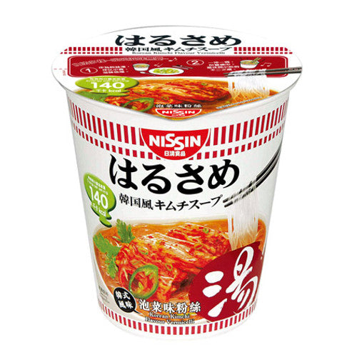 NISSIN Instant Glass Noodles Harusame Korean Kimchi 43g