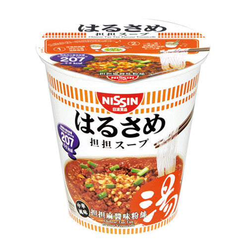 NISSIN Instant Glass Noodles Harusame Chinese Tantan Flavor 61g