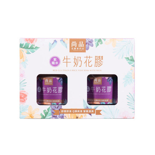 Premier Food Red Glutinous Rice Fish Maw with Milk (2 Bottle)