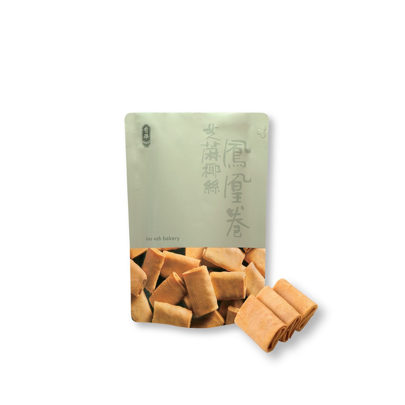 KEE WAH Phoenix Rolls Sesame & Desiccated Coconut  11 pcs